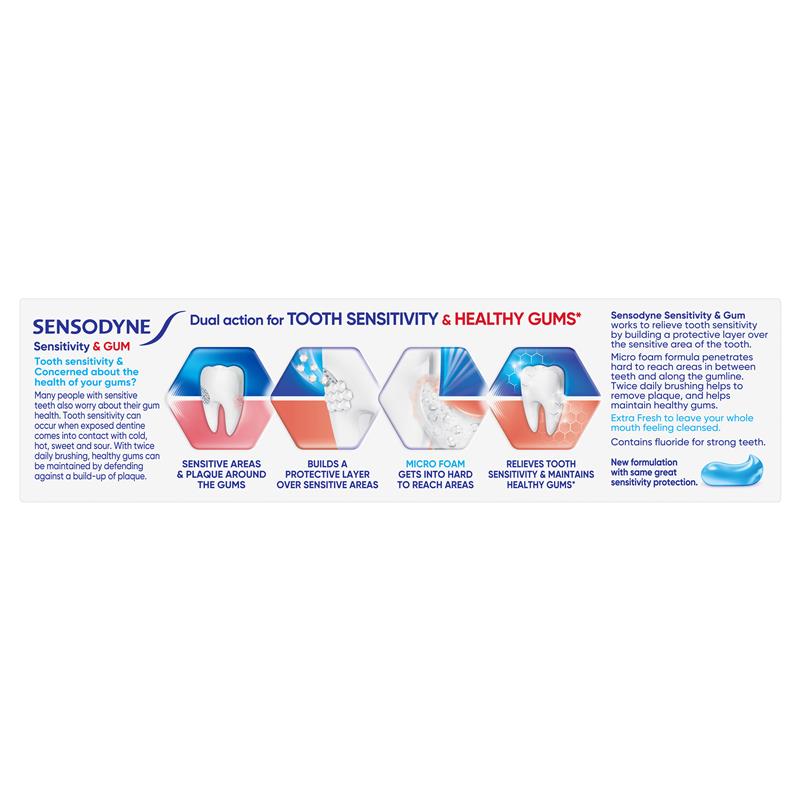 Load image into Gallery viewer, Sensodyne Toothpaste Sensitivity &amp; Gum Extra Fresh 100g NEW
