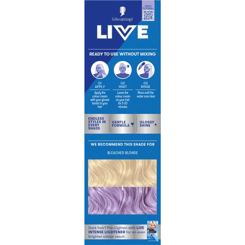 Load image into Gallery viewer, Schwarzkopf Live Colour Pastels Lilac Blush 75ml
