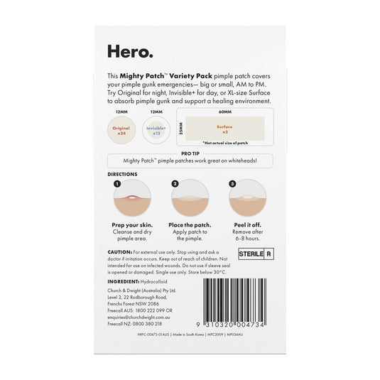 Hero Mighty Patch Variety 38pk
