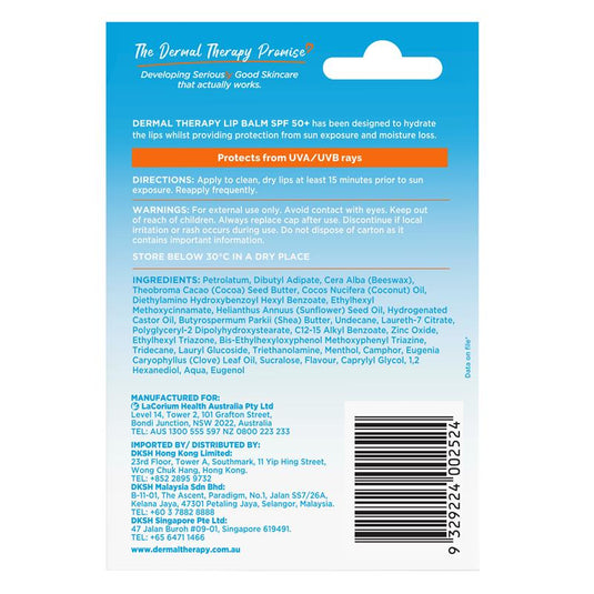 Dermal Therapy Lip Balm SPF 50+