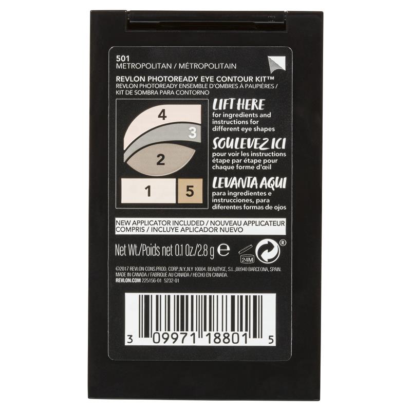 Load image into Gallery viewer, Revlon PhotoReady Eyeshadow Contour Kit Metropolitan
