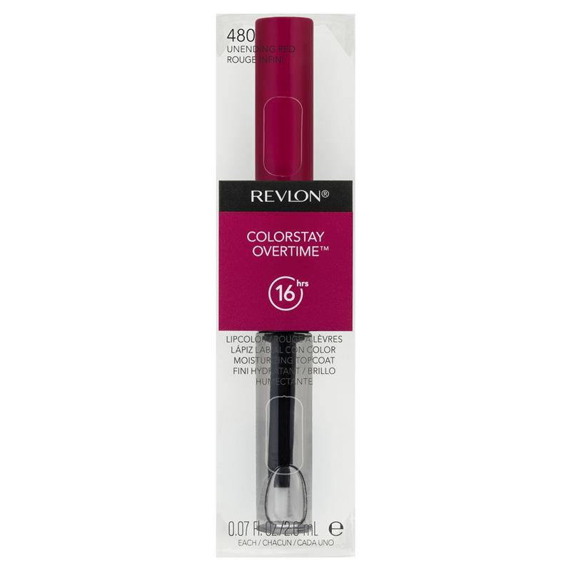 Load image into Gallery viewer, Revlon Colorstay Overtime Lipcolor Unending Red
