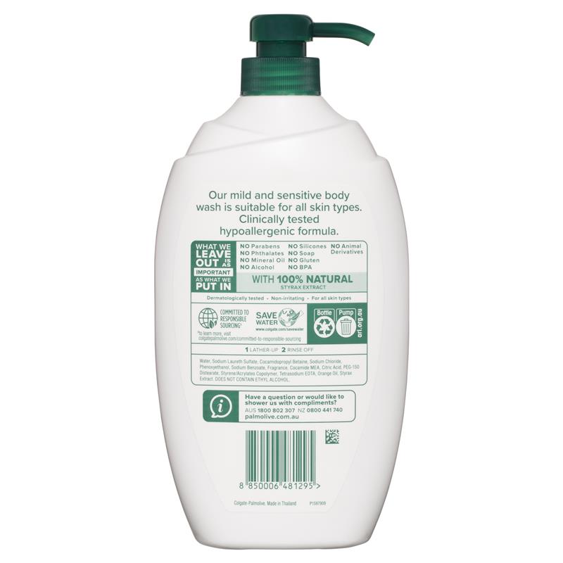Load image into Gallery viewer, Palmolive Naturals Body Wash Mild &amp; Sensitive 1L
