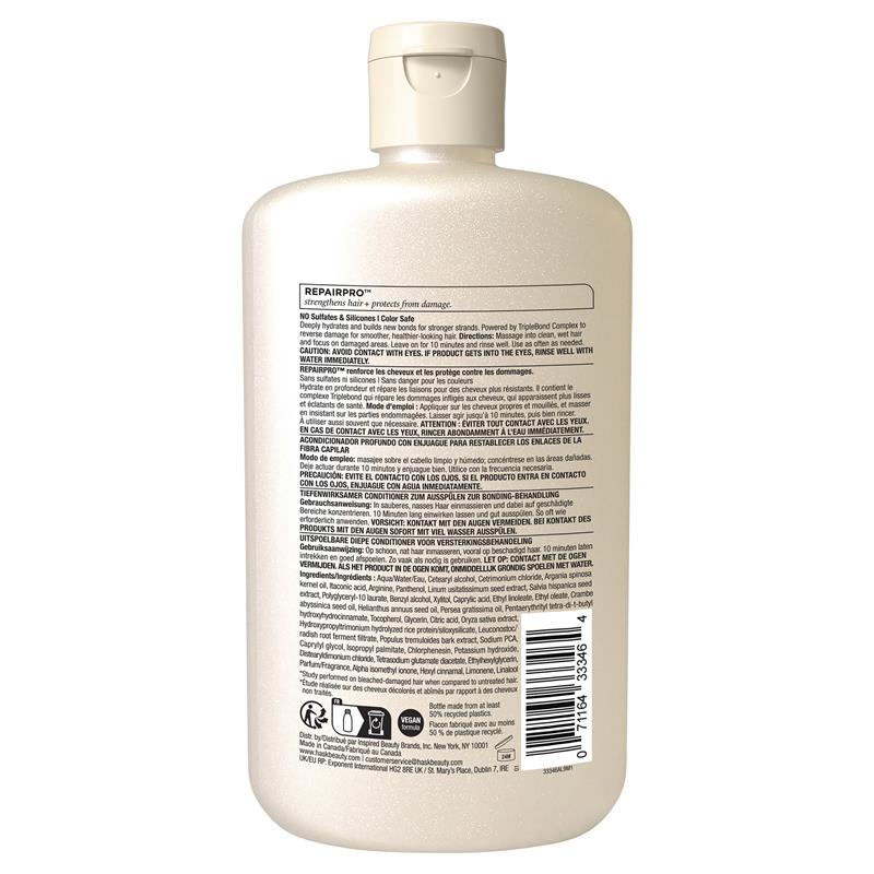 Load image into Gallery viewer, HASK RepairPro Bond Building Rinse-Out Deep Conditioner 236ml
