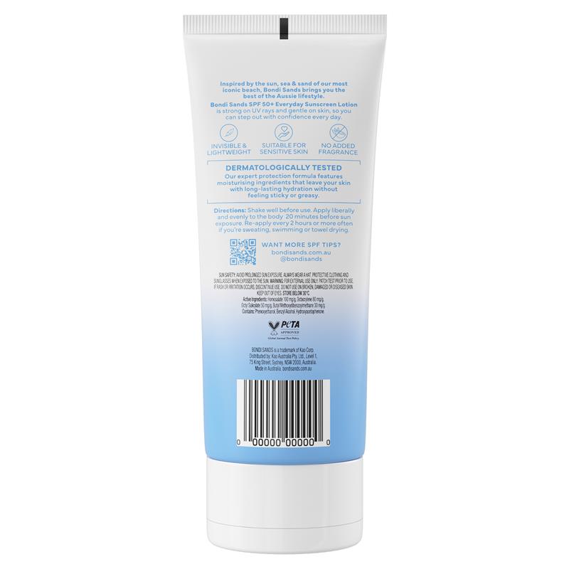 Load image into Gallery viewer, Bondi Sands SPF 50+ Sunscreen Lotion Fragrance Free 150ml
