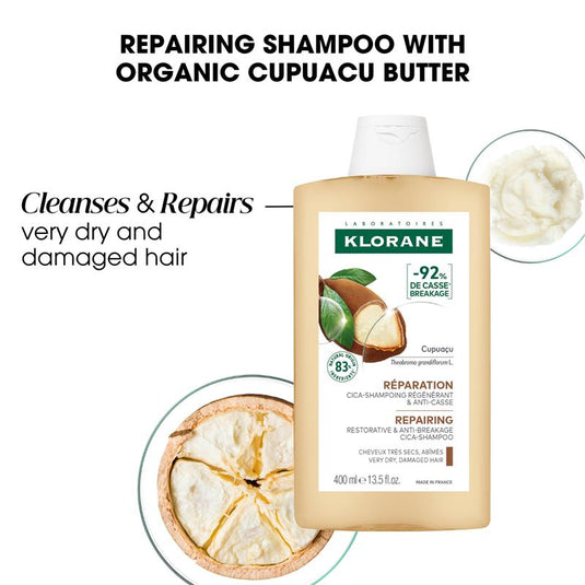 Klorane Shampoo With Organic Cupuacu 400ml
