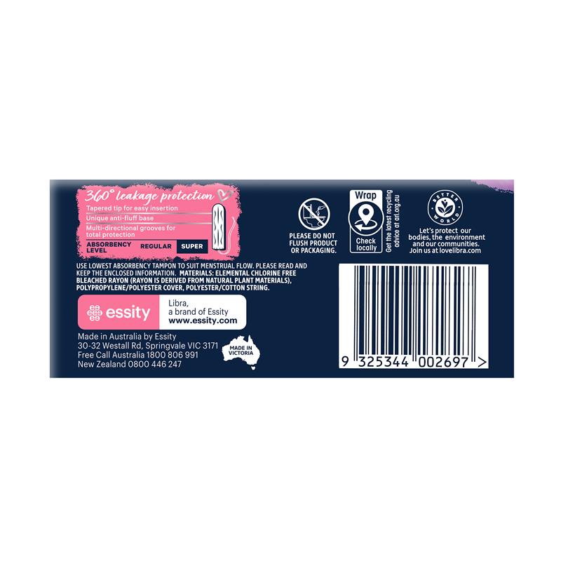 Load image into Gallery viewer, Libra Tampons Super 32
