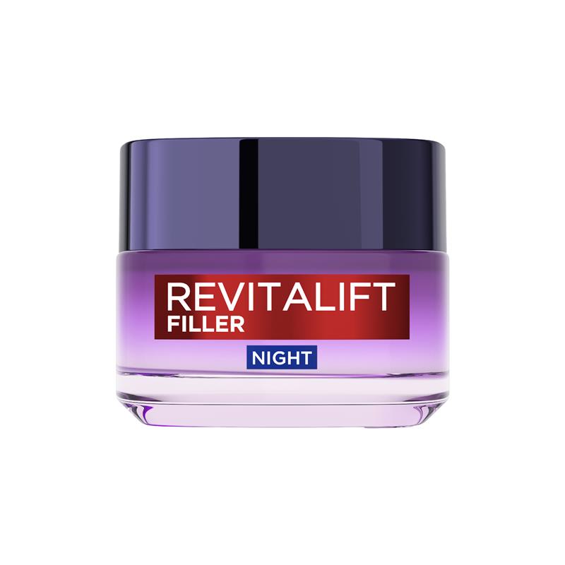 Load image into Gallery viewer, L'Oreal Paris Revitalift Filler [HA] Night Moisturiser 50ml
