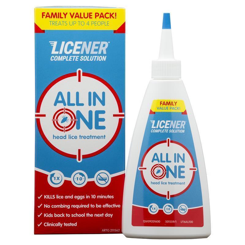Load image into Gallery viewer, Licener Complete Solution Head Lice Treatment 200ml
