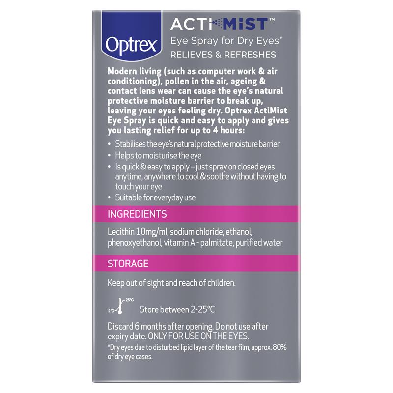 Load image into Gallery viewer, Optrex Actimist Dry Eye 10ml
