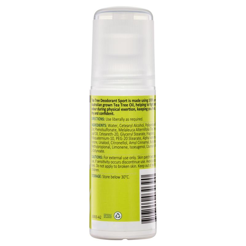 Load image into Gallery viewer, Thursday Plantation Tea Tree Deodorant Roll On Sport 60ml
