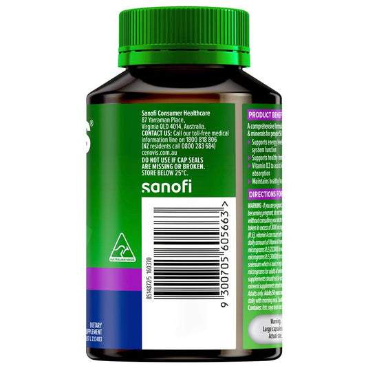 Cenovis Once Daily 50+ Multivitamin 50 Capsules