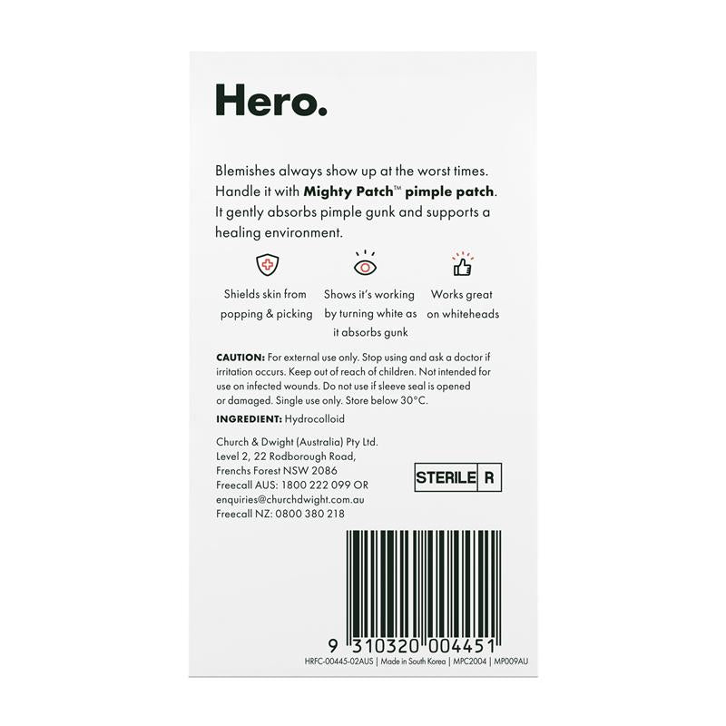 Load image into Gallery viewer, Hero Mighty Patch Duo Pimple Patches Travel Size 12 pack
