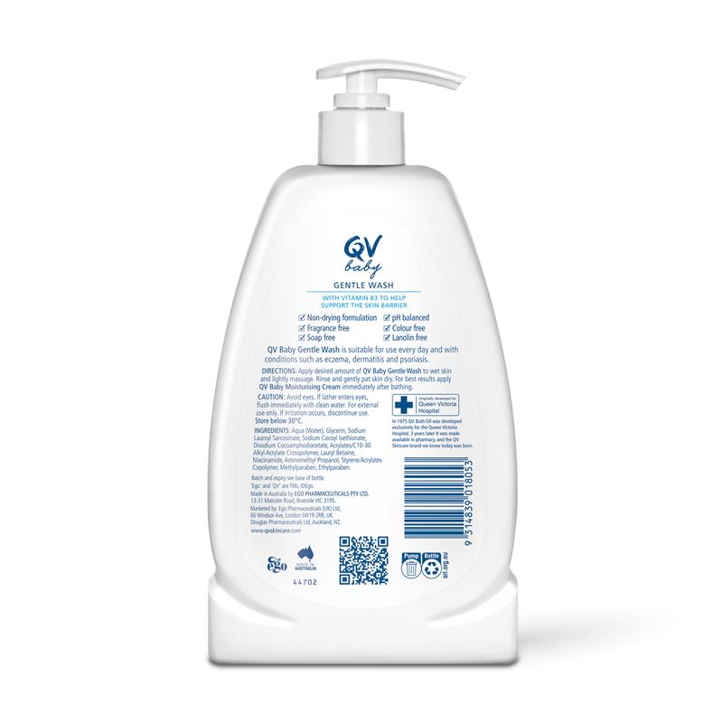 Load image into Gallery viewer, QV Baby Gentle Wash 500G
