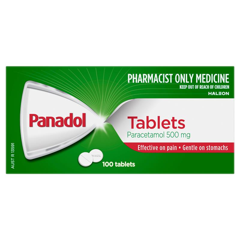 Load image into Gallery viewer, Panadol Paracetamol Pain Relief 100 Tablets
