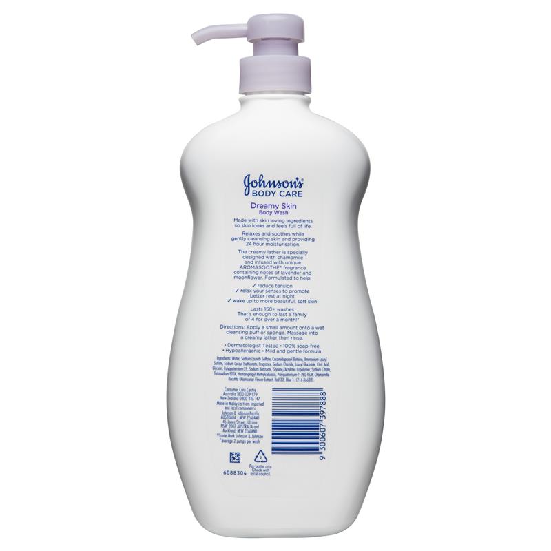 Load image into Gallery viewer, Johnson's Body Care Dreamy Skin Lavender and Moonflower Scented Body Wash 1 L
