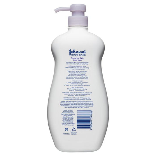 Johnson's Body Care Dreamy Skin Lavender and Moonflower Scented Body Wash 1 L