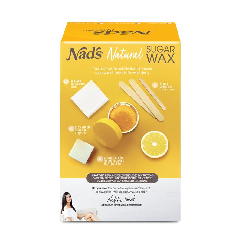 Load image into Gallery viewer, Nad's Natural Sugar Wax 370g
