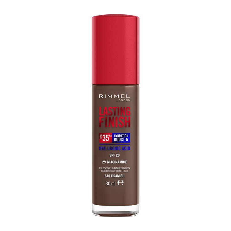 Load image into Gallery viewer, Rimmel Lasting Finish 35HR Foundation 610 Tiramisu
