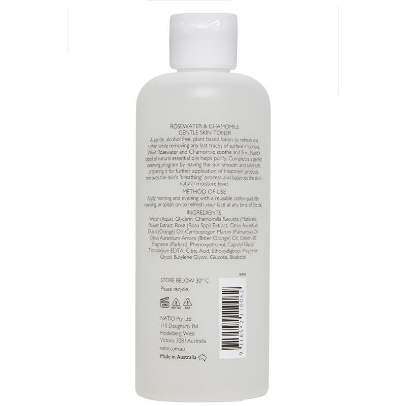 Load image into Gallery viewer, Natio Skin Toner Rosewater &amp; Chamomile 250mL
