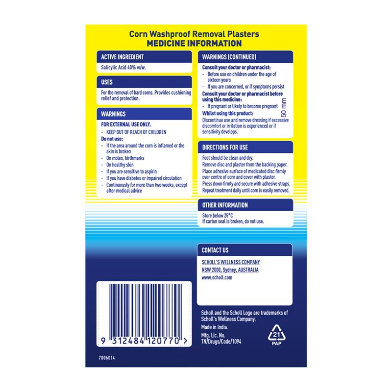 Load image into Gallery viewer, Scholl Corn Removal Plaster Water Proof
