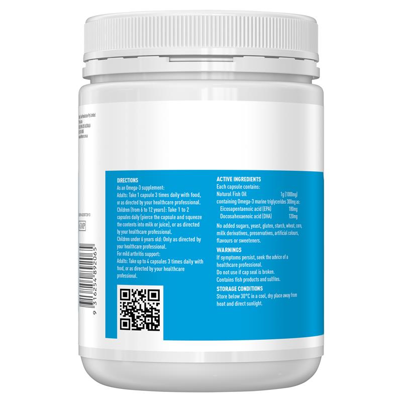 Load image into Gallery viewer, Healthy Care Fish Oil 1000mg Omega 3 400 Capsules

