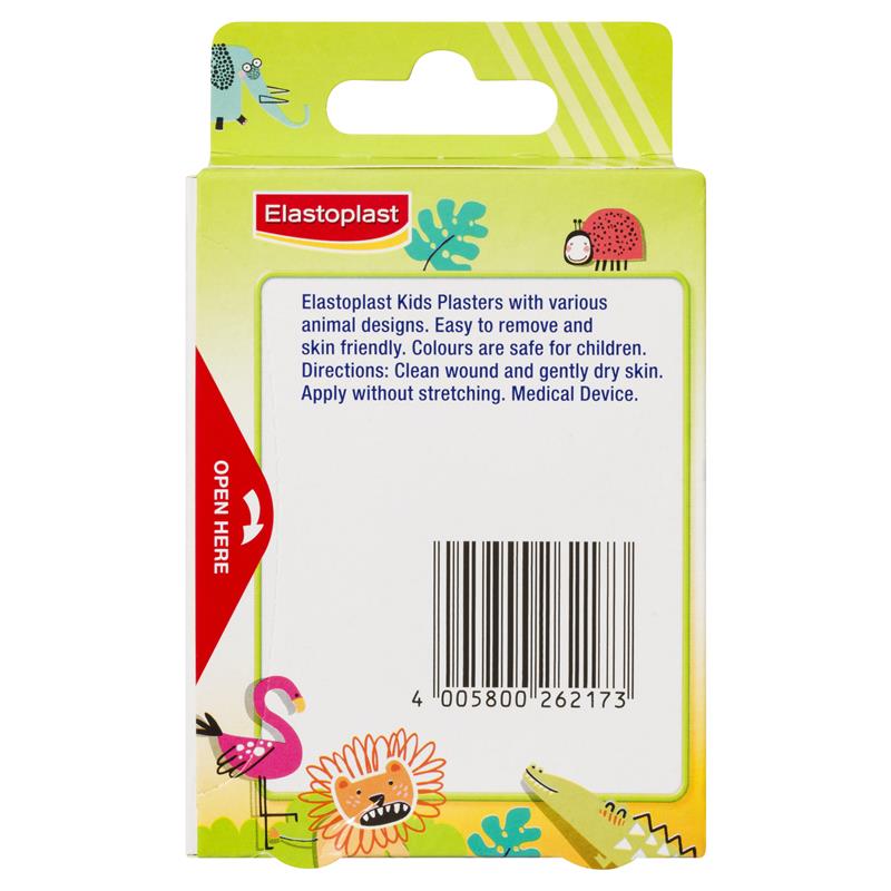 Load image into Gallery viewer, Elastoplast Kids Animal Plasters 20 Strips
