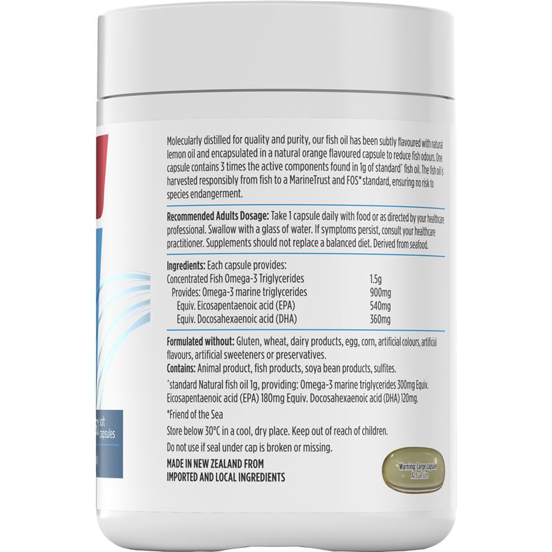 Load image into Gallery viewer, Nutra-Life Omega 3 Triple Strength Odourless 150 Capsules
