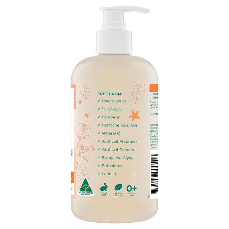 Load image into Gallery viewer, Gaia Natural Baby Bath &amp; Body Wash 500ml Pump
