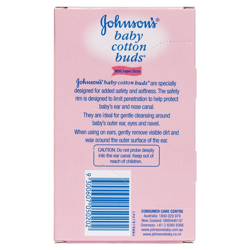 Load image into Gallery viewer, Johnson's Baby Cotton Applicator Buds 60 Pack
