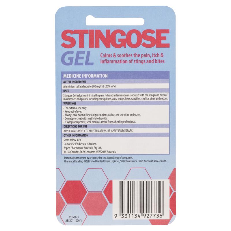 Load image into Gallery viewer, Stingose Gel Blister 25g
