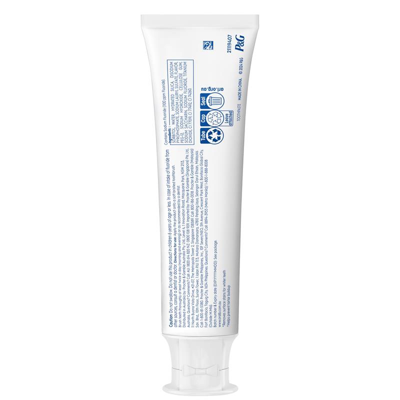 Load image into Gallery viewer, Oral B Toothpaste 3D White Long Lasting Freshness 190g
