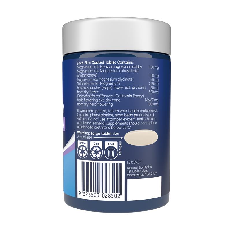 Load image into Gallery viewer, Bioglan Active Magnesium PM 150 Tablets
