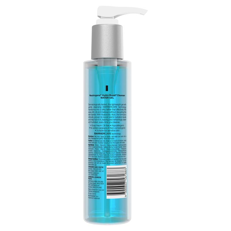 Load image into Gallery viewer, Neutrogena Hydro Boost Cleanser Water Gel 145ml
