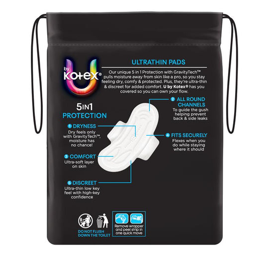 Kotex U Ultra Thin Wings Regular 14