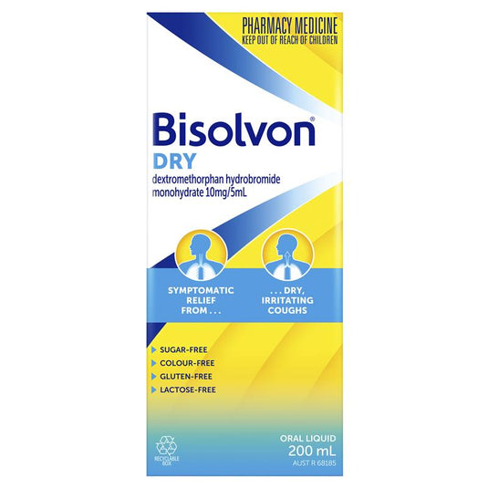 Bisolvon Dry Cough Oral Liquid 200mL
