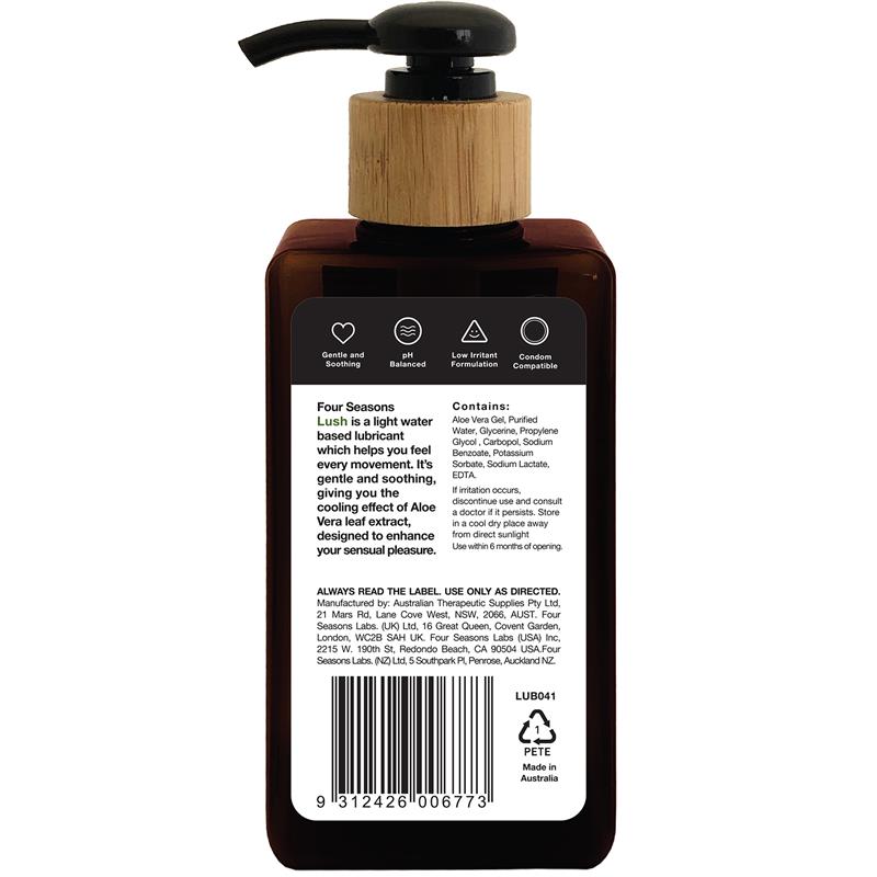 Load image into Gallery viewer, Four Seasons Naked Lush Aloe Vera Lubricant 200mL
