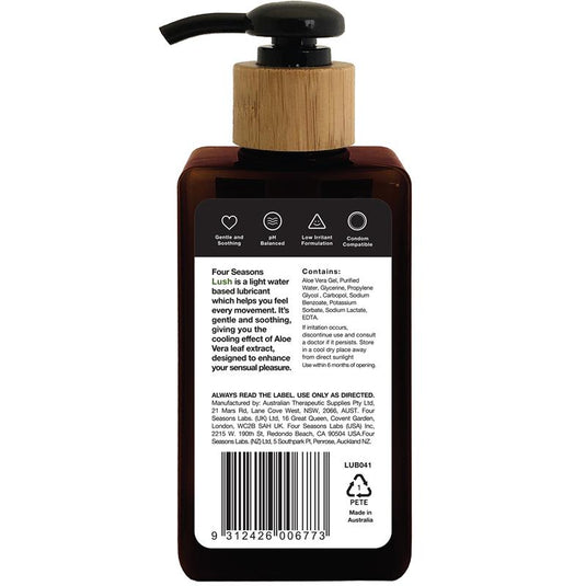 Four Seasons Naked Lush Aloe Vera Lubricant 200mL