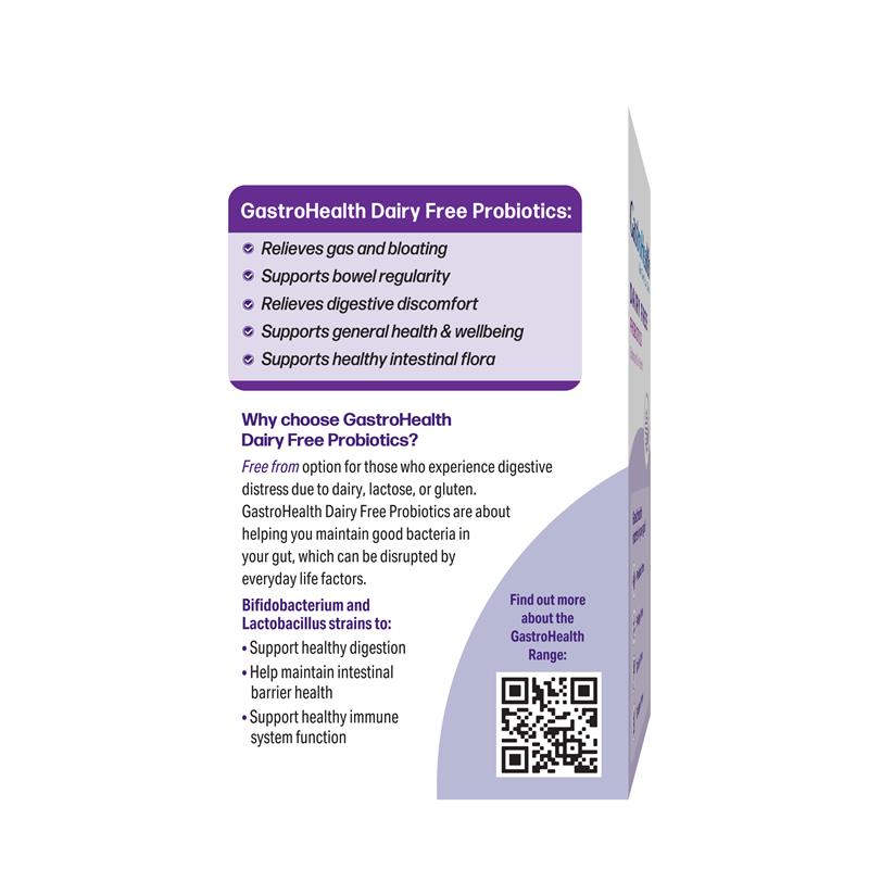 Load image into Gallery viewer, Gastrohealth Dairy Free Probiotic 30 Capsules
