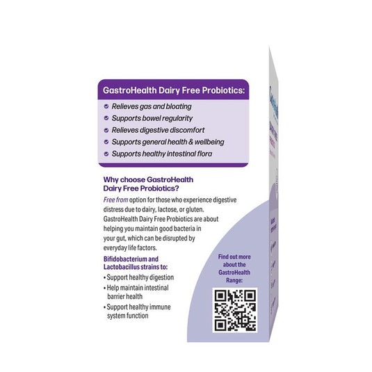 Gastrohealth Dairy Free Probiotic 30 Capsules