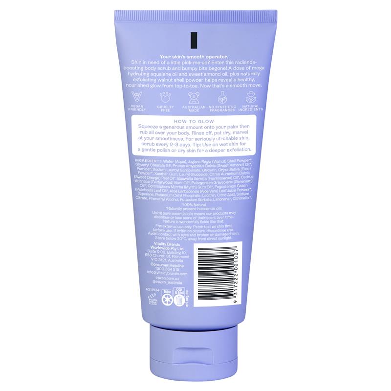 Load image into Gallery viewer, Epzen Energise Glow Natural Exfoliating Body Scrub 200ml
