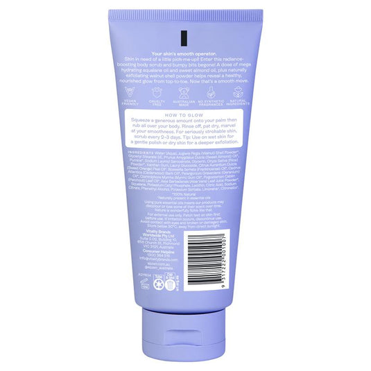 Epzen Energise Glow Natural Exfoliating Body Scrub 200ml