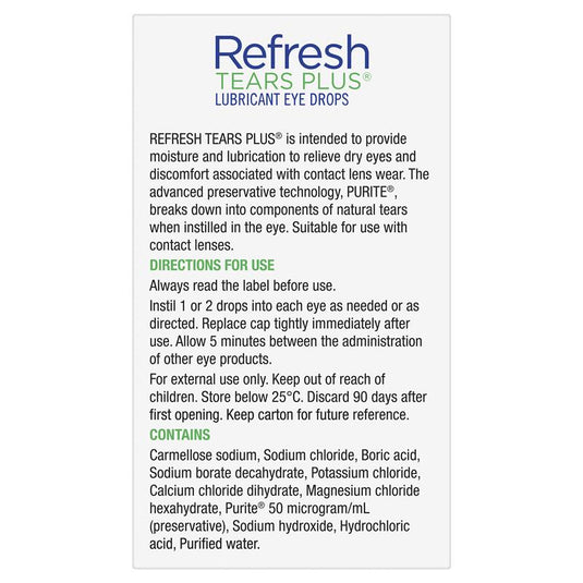 Refresh Tears Plus 15mL