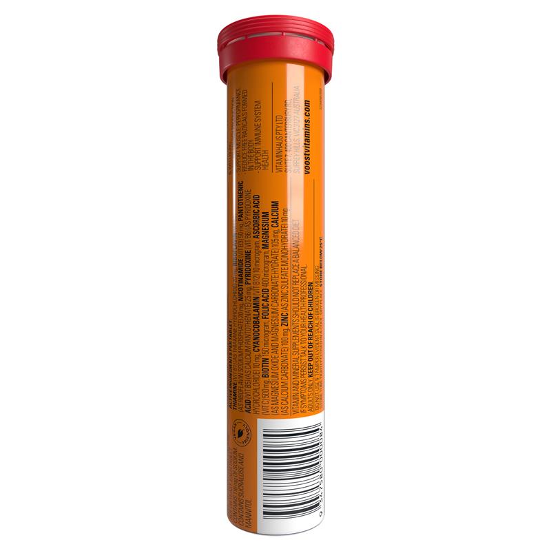 Load image into Gallery viewer, Voost Vitamin B+ Orange Performance Effervescent 20 Tablets
