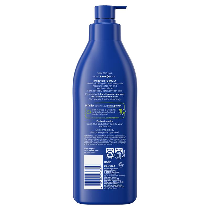 Load image into Gallery viewer, NIVEA Rich Nourishing Body Lotion 400ml
