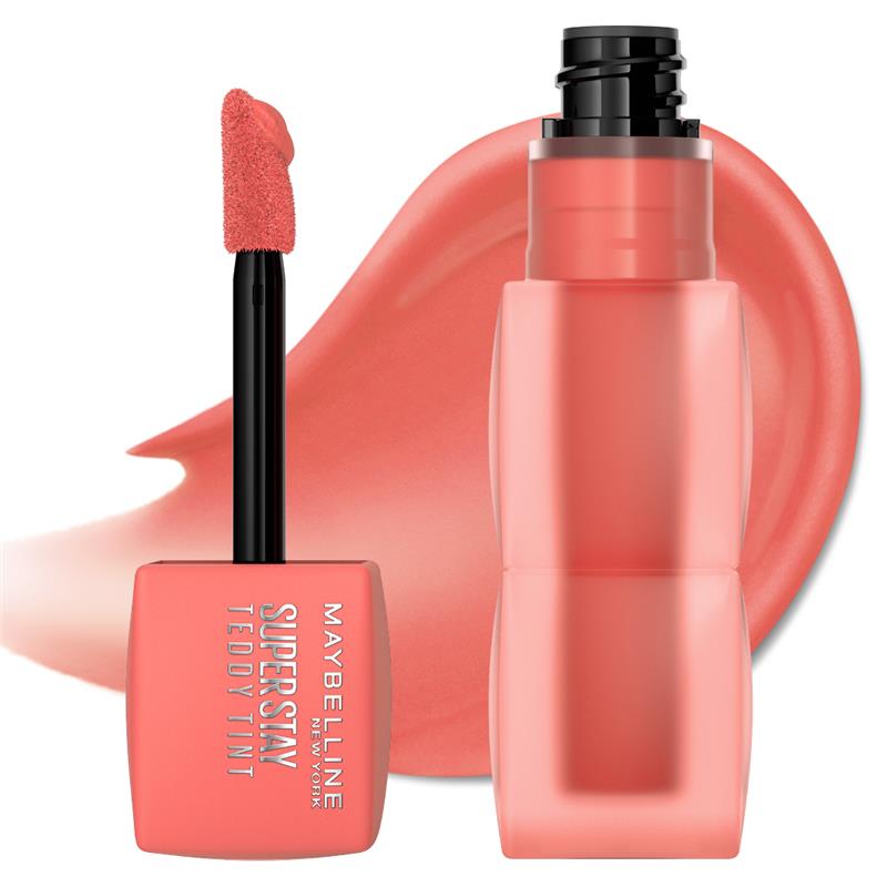 Load image into Gallery viewer, Maybelline Superstay Teddy Tint Lipstick Baby Tee
