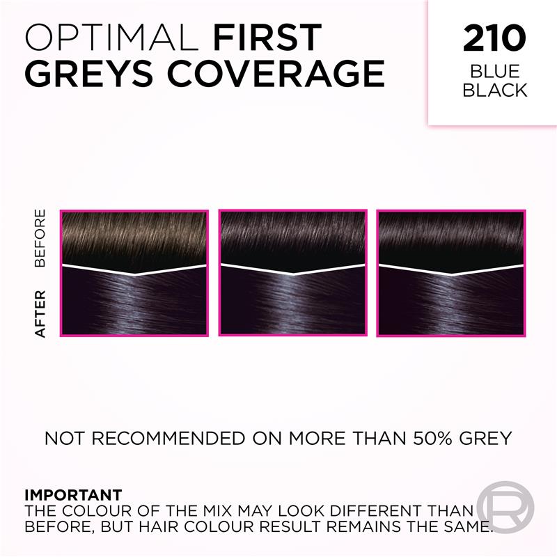 Load image into Gallery viewer, L'Oreal Paris Casting Creme Gloss Semi-Permanent Hair Colour - 210 Blue Black (Ammonia Free)
