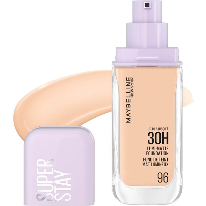 Load image into Gallery viewer, Maybelline Superstay Lumi Matte Foundation 96
