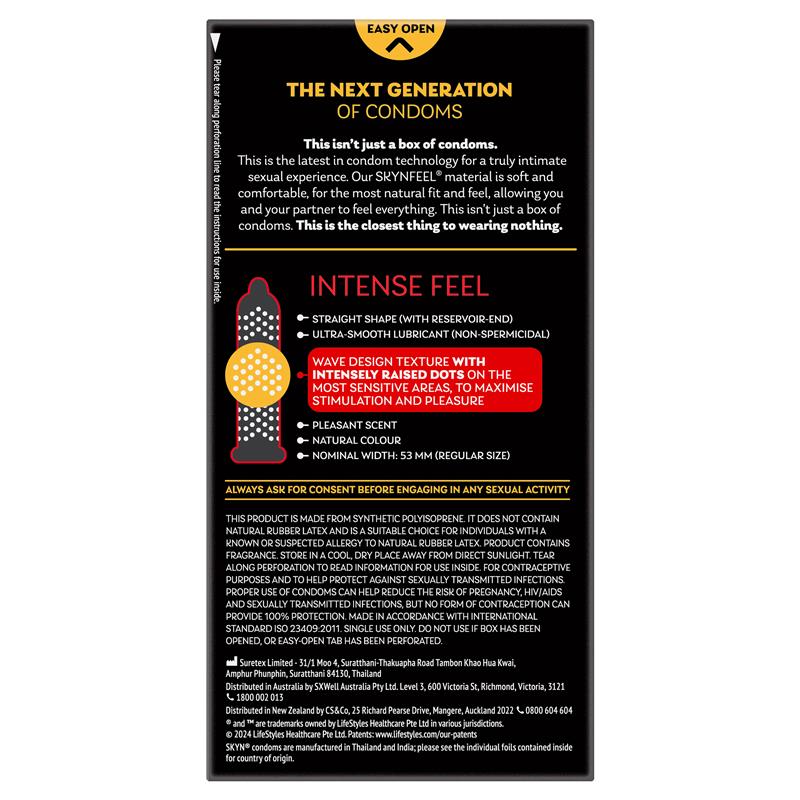 Load image into Gallery viewer, SKYN Intense Feel Condoms 10 Pack
