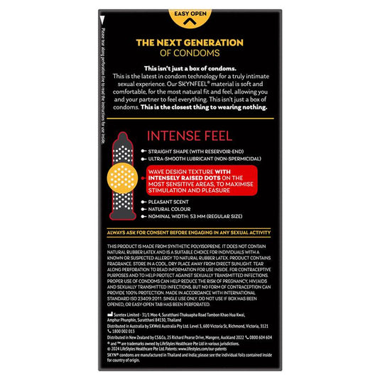 SKYN Intense Feel Condoms 10 Pack